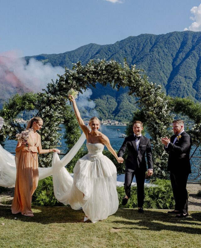 Hannah & Chad's gorgeous ceremony at Villa Balbiano. A huge congratulations to you both! ⁠
⁠
Planning and design: @lakecomoweddings⁠
Photography: @sarahfalugo.co⁠
Videography: @aaronnovakfilms⁠
Florals: @tulipinadesign⁠
Dress: @daniellefrankelstudio⁠
Location: @theheritagecollection⁠
Mixology: @spumafashionmadetasty⁠
Rentals: @thecomocollection⁠
Printed goods: @juliekingstudio⁠
⁠
#TheLakeComoWeddingPlanner #LakeComo #LakeComoWedding #Wedding #WeddingDesign #WeddingInspiration #LakeComoWeddings #LagodiComo
