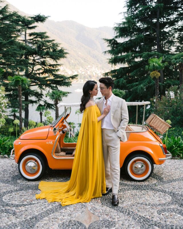 The beautiful bride, Nina, graced the scene in a custom yellow gown by Indonesian designer Yefta Gunawan—a stunning silhouette perfectly complementing the lush gardens of Passalacqua. 💛

Planning & Design: @lakecomoweddings 
Photography: @Josevilla
Videography: @storyboxcinema 
Location: @passalacqualakecomo 
Florals: @rattiflora
Printed goods: @truffypi 
Entertainment: @elanartists 
Lighting: @blunotteventi 
Catering: @classeventi 
Mixology: @spumafashionmadetasty 

#TheLakeComoWeddingPlanner #LakeComo #LagodiComo #RachelBirthistleEvents #Engagement #Couple #Wedding #Weddings #DestinationWedding #WeddingPlanner #WeddingPlanning