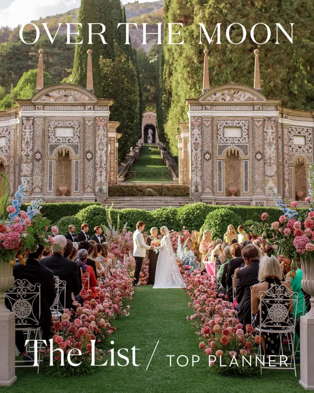 ✨ We are honoured to be recognised as one Over The Moon’s The List of Top Wedding Planners again this year. Grateful for the continued recognition and the beautiful celebrations that make it all possible.